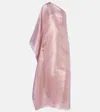 Taller Marmo Betsy One-shoulder Fil Coupé Gown
