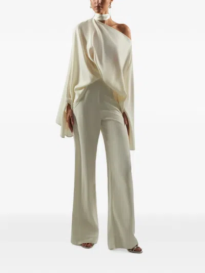 Taller Marmo Brooks Palazzo Jumpsuit In Neutral
