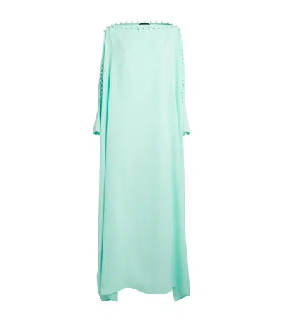 TALLER MARMO BUTTONED MILA KAFTAN MAXI DRESS