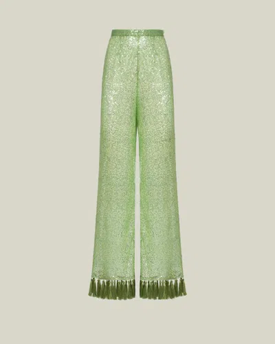 Taller Marmo Cala Escondida Pants In Green
