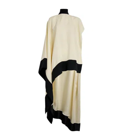 Taller Marmo California Crepe And Cady Mini Dress In White