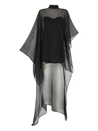Taller Marmo California Fantasma Dress In Black