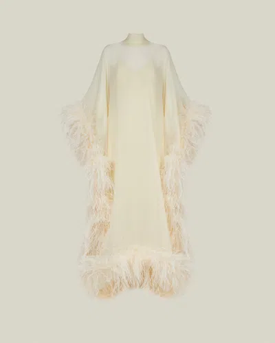 Taller Marmo Casta Diva Spirito Kaftan In White