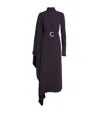 Taller Marmo Crepe Barths Maxi Kaftan In Black