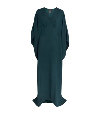Taller Marmo Crepe Obsession Kaftan In Green