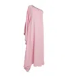 Taller Marmo Crystal-embellished One-shoulder Betsy Maxi Dress In Pink