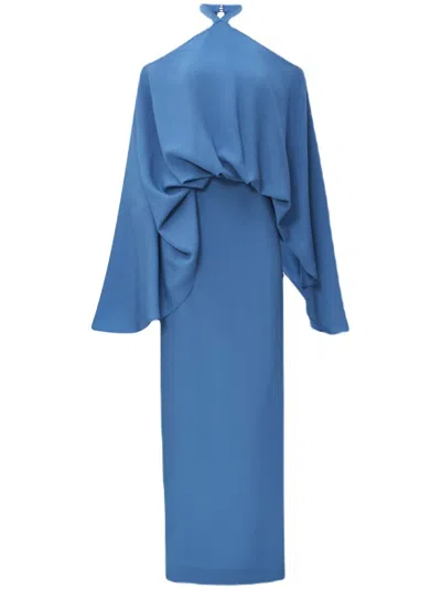 Taller Marmo Cyclades Dress In 蓝色