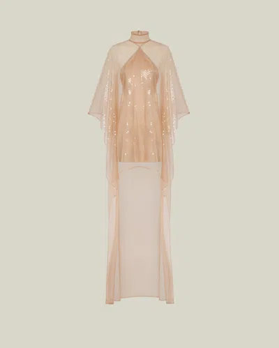 Taller Marmo Denver Disco Kaftan In Orange