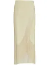 Taller Marmo El Pareo Midi Skirt In Neutrals
