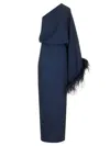 Taller Marmo Eternity Maxi Dress In Blue