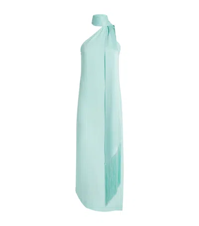 Taller Marmo Fringe-trim Kempner Maxi Dress