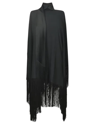 TALLER MARMO FRINGED CAPE
