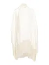 Taller Marmo Piccolo Mrs Ross Kaftan In Blanco