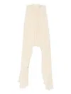 Taller Marmo Gathered Halterneck Mini Dress In Neutral