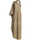 Taller Marmo Gilded Ubud Maxi Dress In Gold
