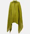 Taller Marmo Guadalupe Pleated Kaftan In Green
