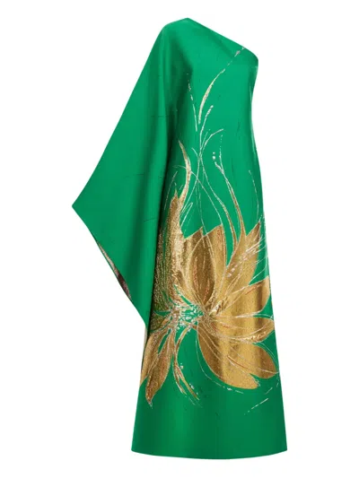 Taller Marmo Hardison Dress In Green