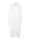 Taller Marmo Pre Iguazu Linen Kaftan In Blanco