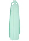 Taller Marmo Kempner Crepe Maxi Dress