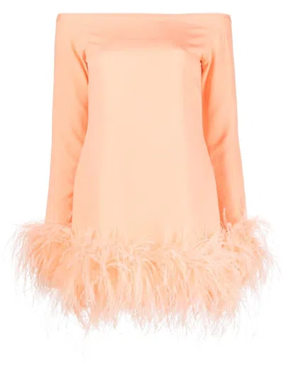 strapless open back dress Feathered Ubud Dress in Ivory – Taller Marmo Boutique main image 0