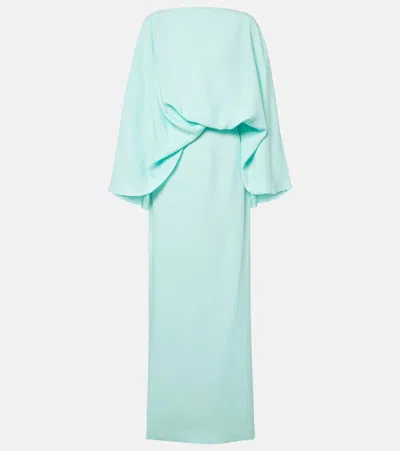 Taller Marmo La Maddalena Aqua Blue Dress In Light Blue