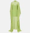 Taller Marmo Lanzarote Semi-sheer Silk Kaftan