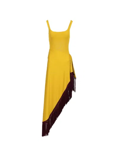 Taller Marmo Lido One-piece Pareo Swimsuit (set Of Two) In Yellow