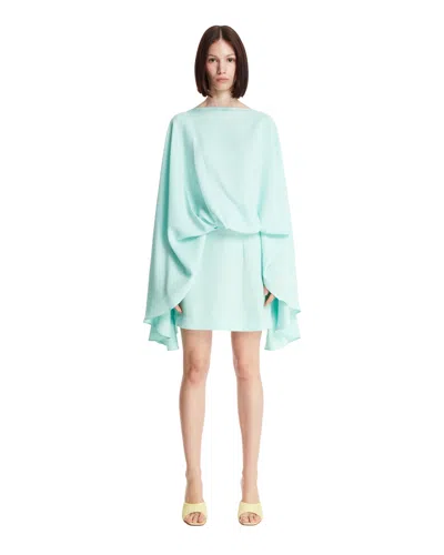 Taller Marmo Light Blue Eolia Mini Dress
