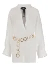 Taller Marmo Linen Bahamas Tunic Mini Dress
