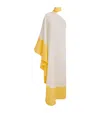 Taller Marmo Linen Olympia Maxi Dress In White