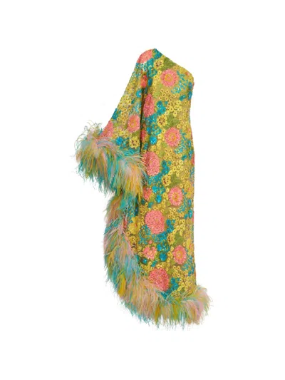 Taller Marmo 마리 헬렌 플로럴 드레스 In Multi