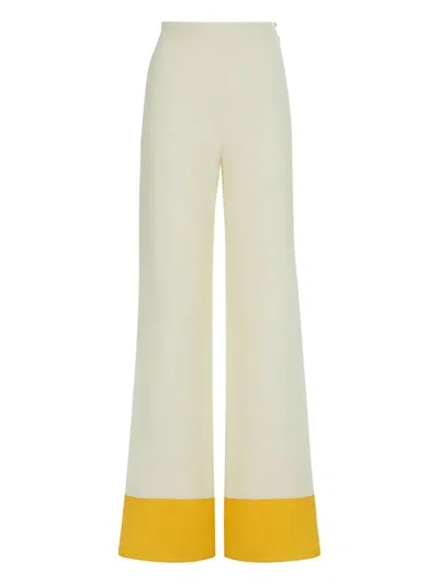 TALLER MARMO MARLENE CORNICHE TWO-TONED TROUSERS