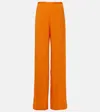 Taller Marmo Marlene High-rise Wide-leg Pants In Orange