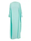 Taller Marmo Buttoned Mila Kaftan Maxi Dress