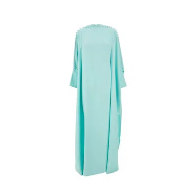 Taller Marmo 'mila' Kaftan Dress In Green