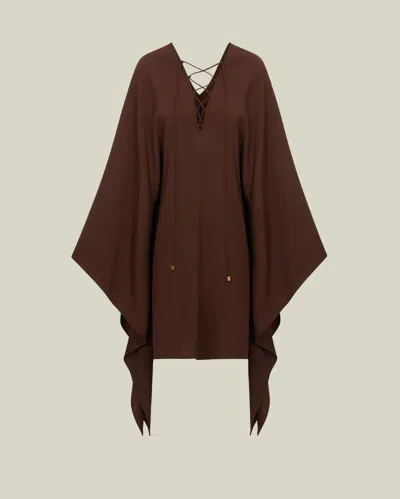 Taller Marmo Mini Sahara Kaftan In Brown