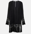 Taller Marmo Murray Linen Shift Dress In Black