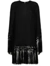 Taller Marmo Claudia Fringed Mini Dress