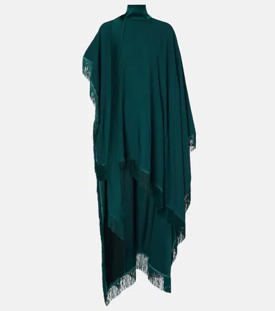 Taller Marmo New Age Silk Kaftan In Green