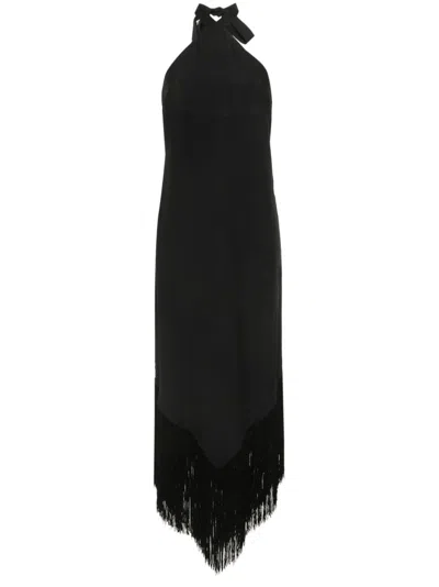 TALLER MARMO NINA FRINGED LONG DRESS