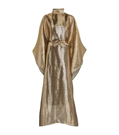 Taller Marmo Oasis Kaftan Maxi Dress In Gold