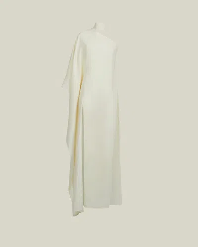 Taller Marmo Paloma Linen Dress In Neutral