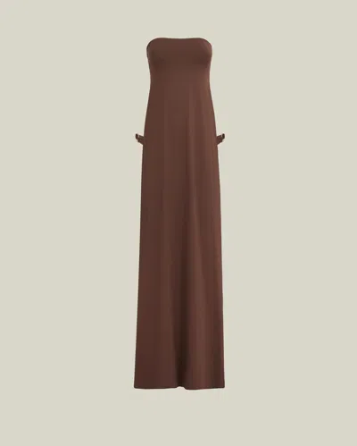 Taller Marmo Penelope Swimsuit In Brown