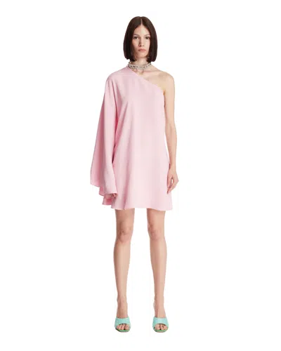 Taller Marmo Pink Bolkan Crystal Mini Dress