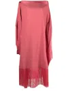 Taller Marmo Aarons Fringed Crêpe Caftan