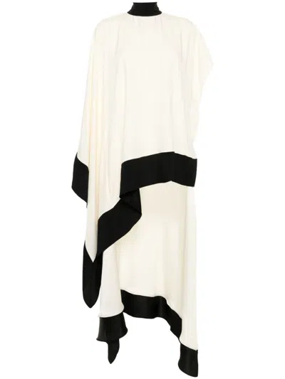 Taller Marmo Pre California Asymmetric Kaftan In White