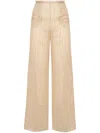 Taller Marmo Seine Striped Trousers In Neutrals