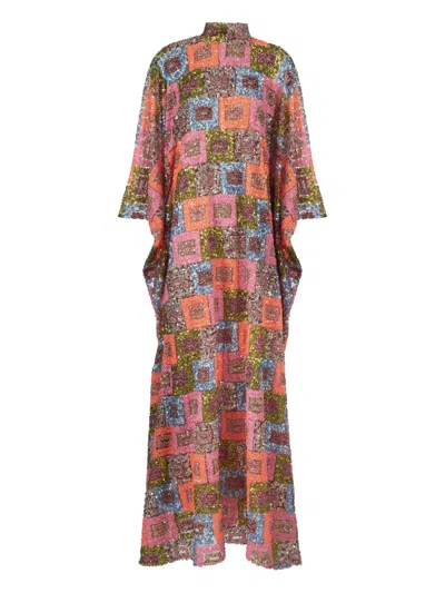 Taller Marmo Sequin-embellished Dress In Pink