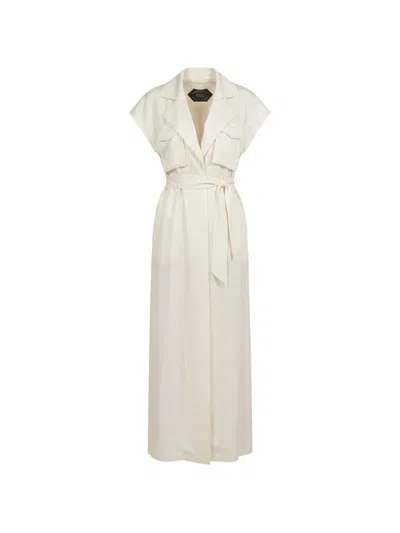 Taller Marmo Serengeti Belted Maxi Dress In Neutral