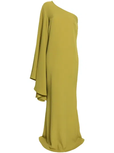Taller Marmo Asymmetrisches Sifnos Abendkleid In Green